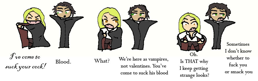 Vampires... probably